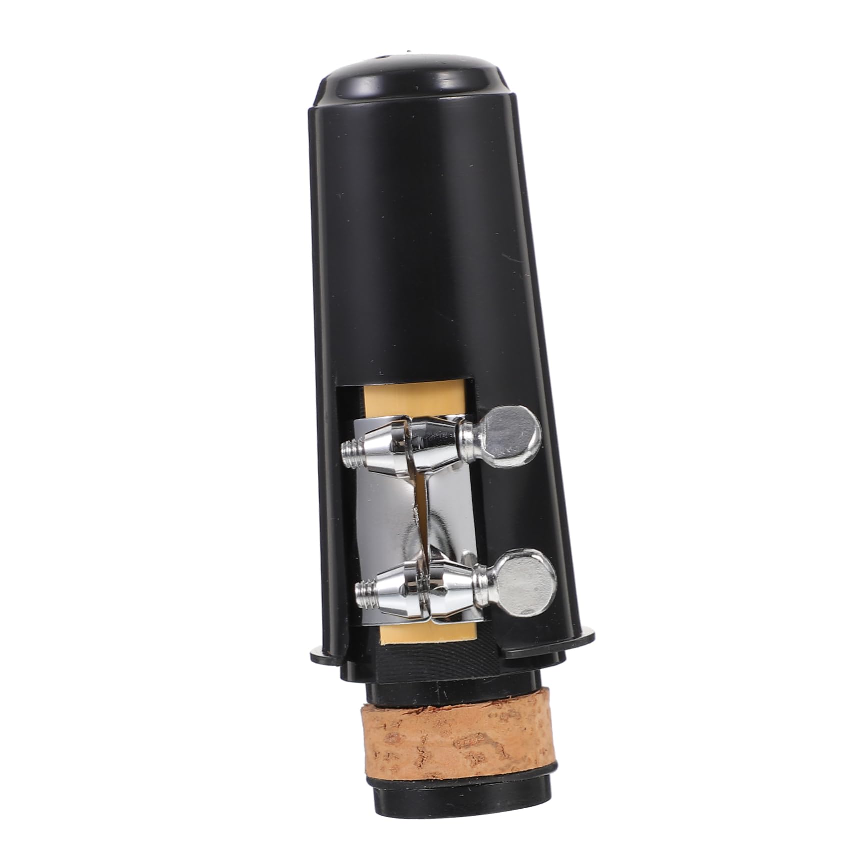 ERINGOGO 1 Set Clarinet Mouthpiece Kit Woodwind Instrument Accessories with Ligature and Cap Durable Protection for Beginners Professionals Stylish Design for Clarinet Players