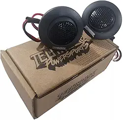 Par Mini Tweeter Neodímio Technoise P/Painel Coluna 60wrms