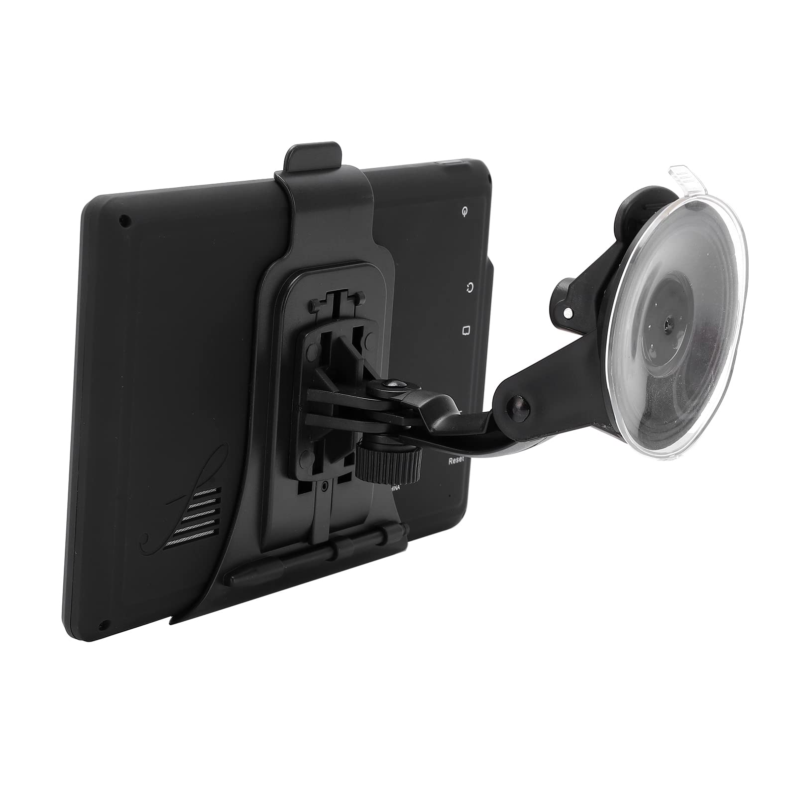 GPS-Navigation für Auto, 7-Zoll-Bildschirm 8 GB 256 MB WiFi GPS-Navigator 180 W 1024 x 600 HD Leicht zu erkennendes Offline-Auto-GPS mit Sprachführung, Warnsystem, 1500-mAh-Akku für Pkw-LKW