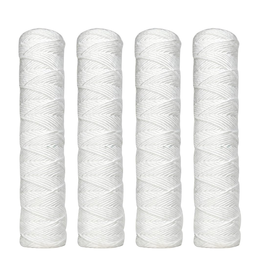 Cartouches filtrantes enroulées 5 microns pour préfiltration lot de 4