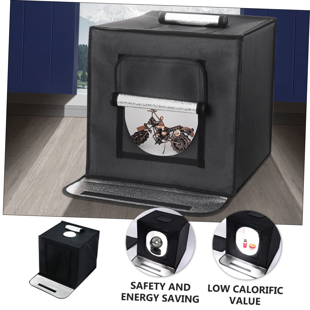 ARTIBETTER Professional 40x40cm Mini Photography Box Tent Box Tent Fine Workmanship for Easy Setup