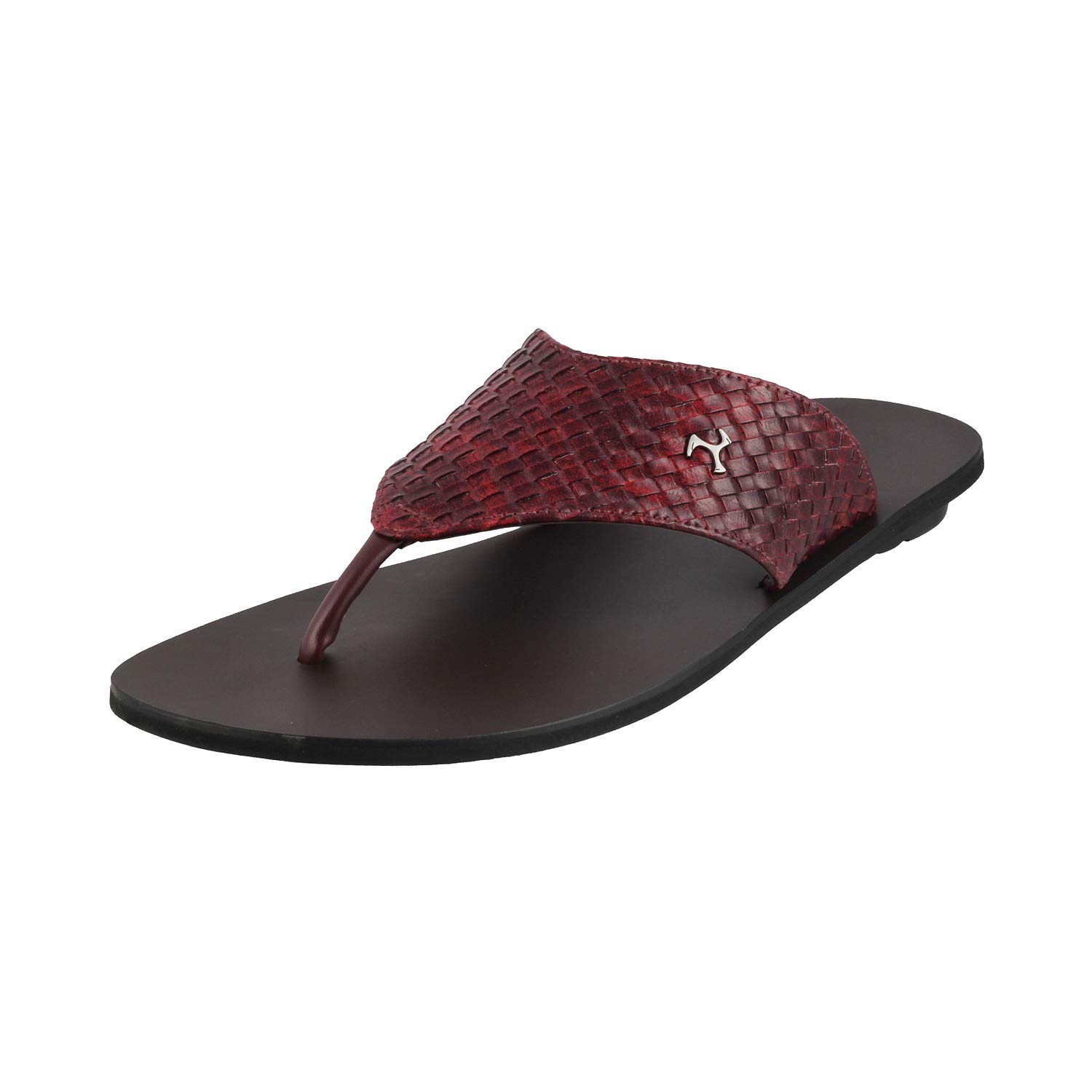 Mochi Mens Leather Maron Slippers (Size (10 UK (44 EU)) (B08FBM2TB5) Amazon Price History, Amazon Price Tracker