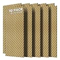 10 Pack Art Acoustic Panels, 47.2” x 23.6” Soundproof Wall Panels with Wood-Look,Sound Absorbing & Echo Absorption, Soundproof Tiles,Sound Dampening Panels for Home,Studio,Office