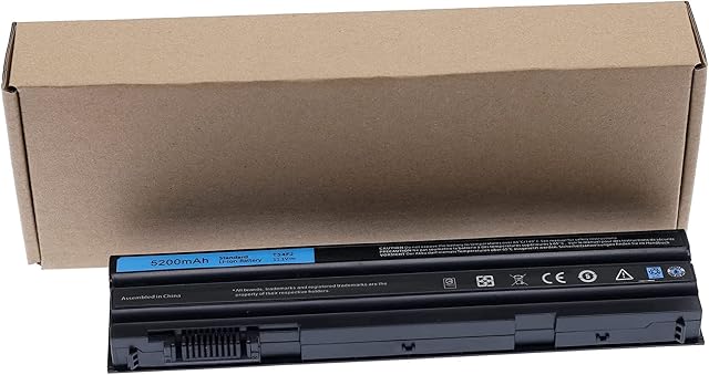 VKMAPIP M5Y0X T54FJ 8858X Laptop Battery Compatible with Dell Latitude E6420 E5420 E5520 E5530 E6520 2P2MJ 312-1325 312-1165 PRV1Y