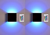 Vista 1 de Lámpara de pared LED para interiores con interruptor táctil, lámpara inalámbrica recargable USB, lámparas de pared alimentadas por batería, lámparas