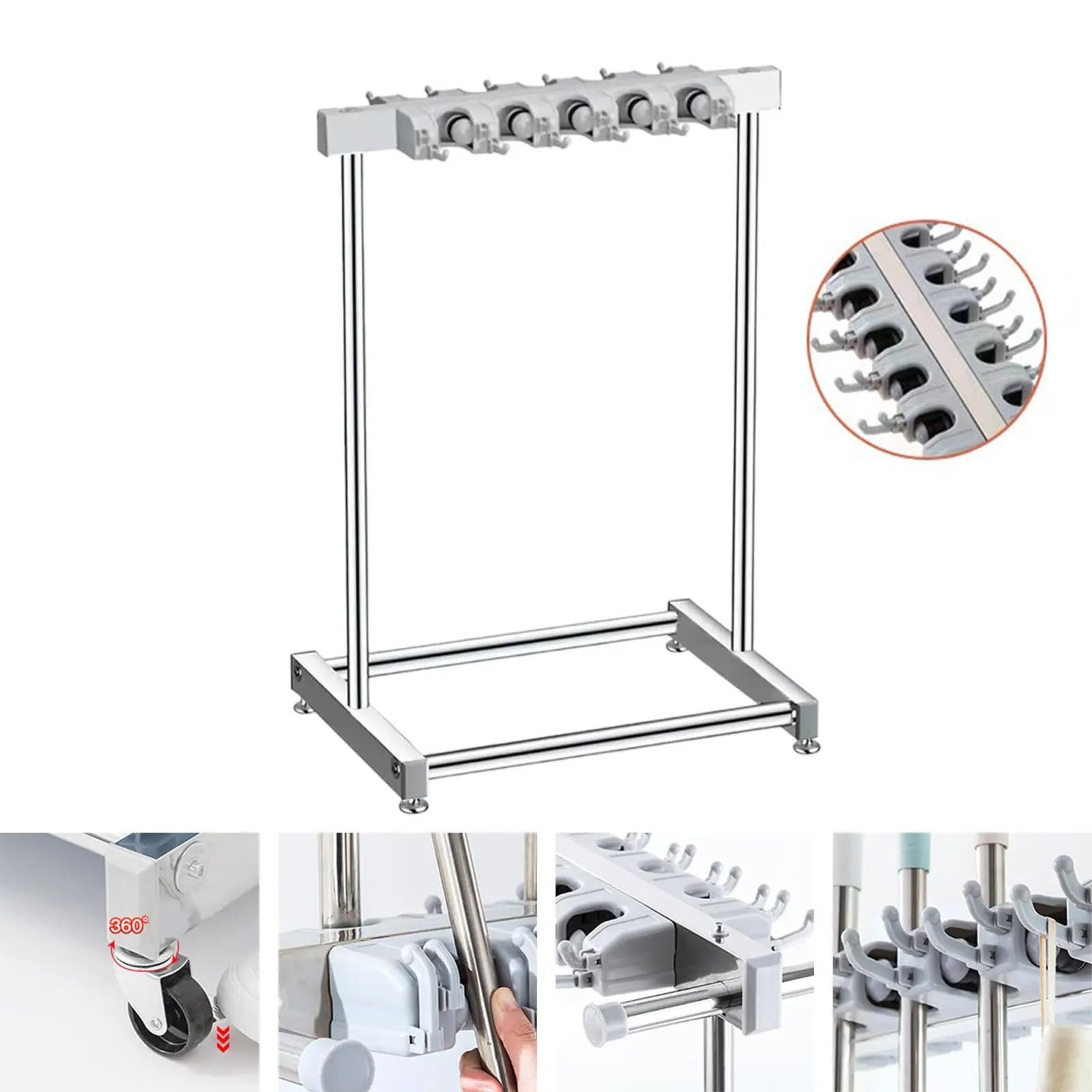 Organizador de herramientas extraíble de metal para baño, cocina, garaje, sistemas de almacenamiento para el hogar, resistentes al óxido, estante de almacenamiento doméstico