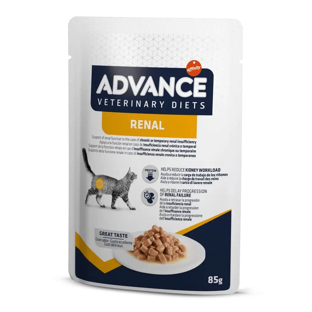 Advance Veterinary Diets Renal Wet Cat Food: Multipack of 12 85 g sachets