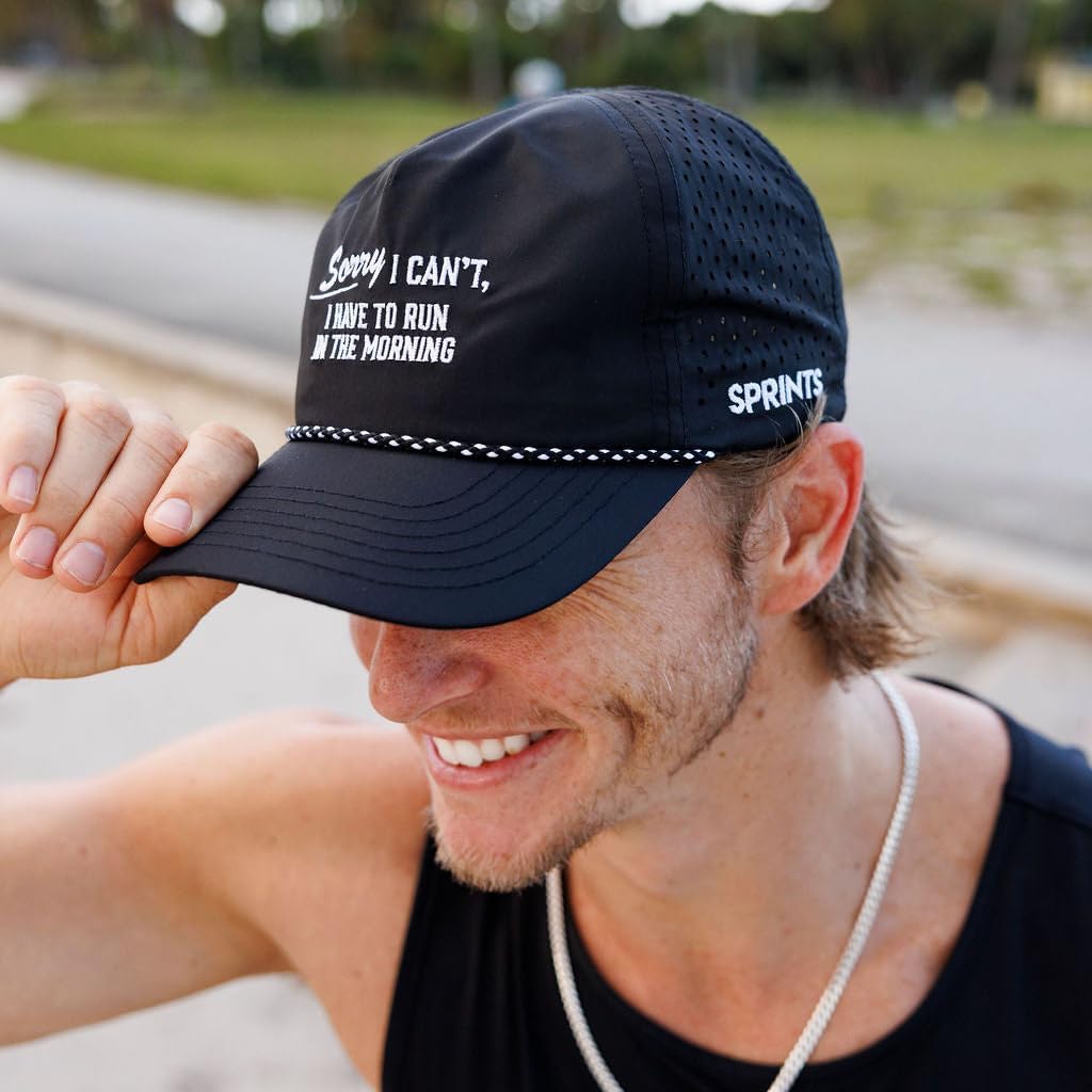 Sprints Semi-Structured EZ Rope Snapback | Lightweight, Quick Dry, Sport Hat, One Size, Unisex
