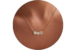Bloom with Elegance: Dainty Birth Flower Necklace for Unforgettable Occasions