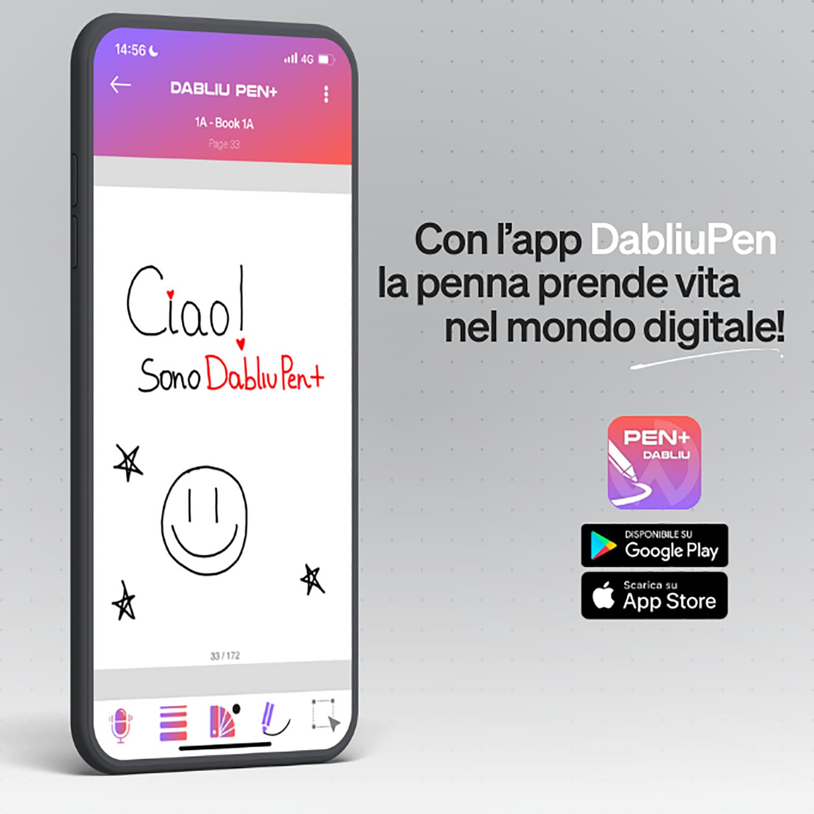 Dabliu Pen + digitalizza ogni tuo tratto su carta in tempo reale