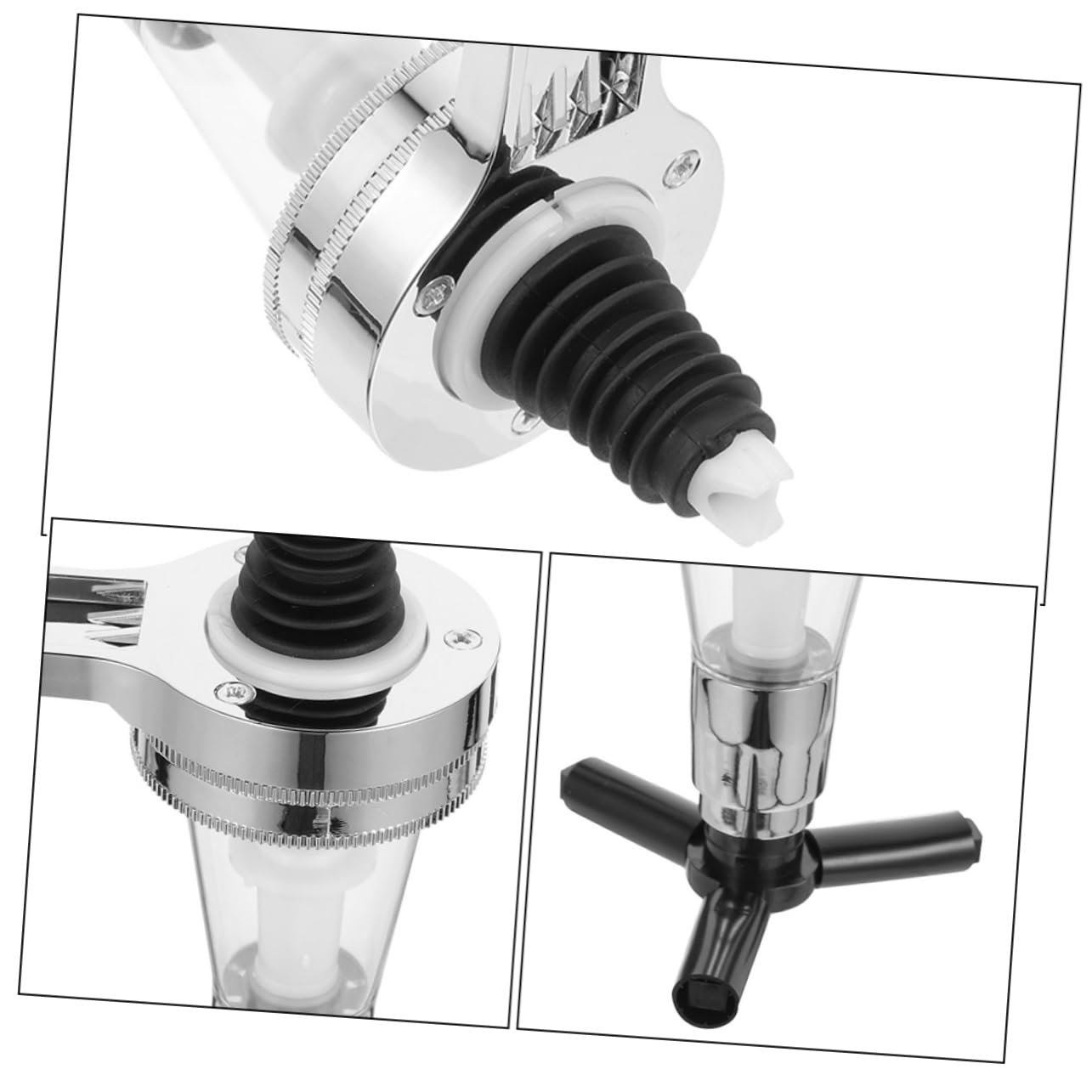 4piezas Dispensador De De Pared De Dosificador De Bebidas para Bar Diseño y Reutilizable para Whisky y Bebidas Frías