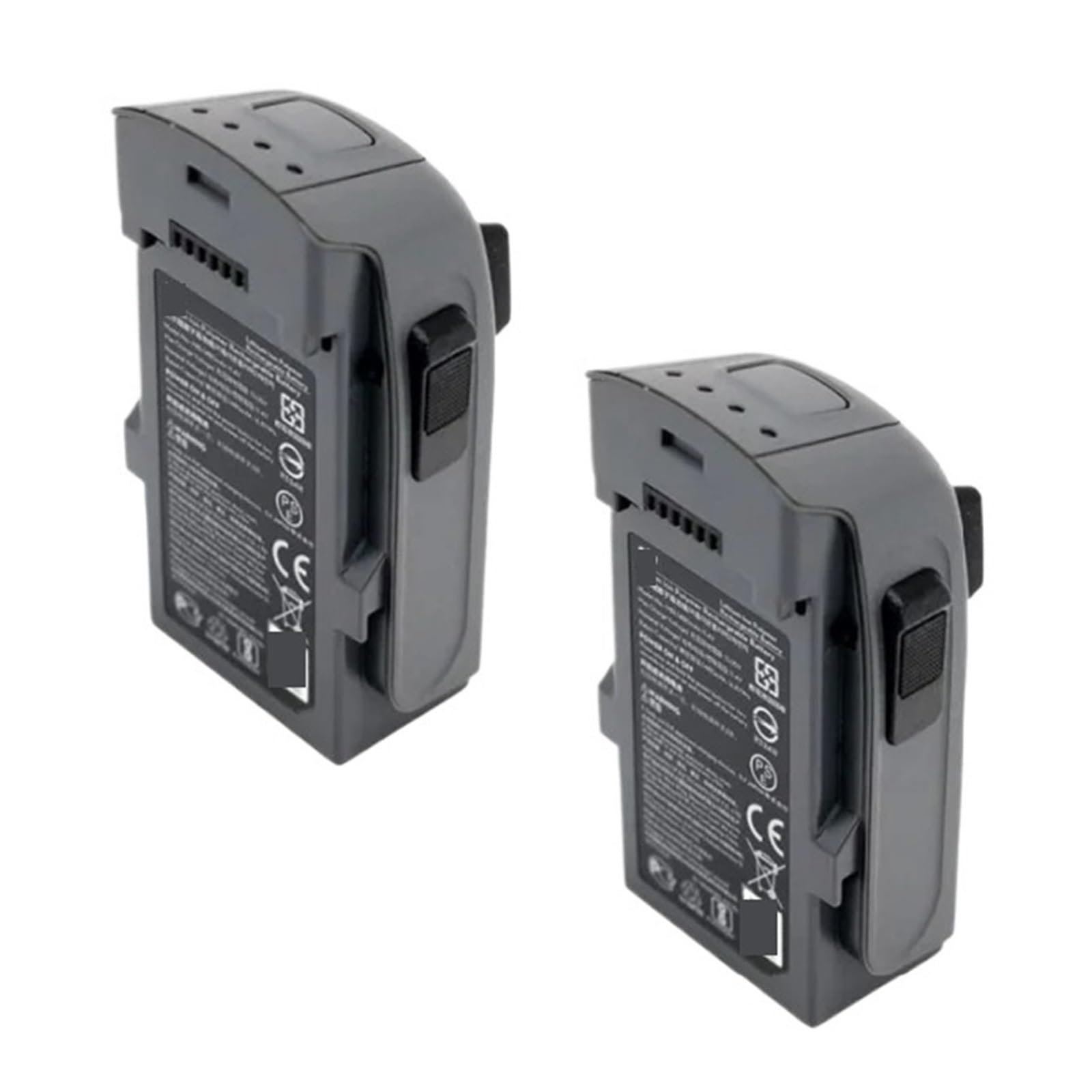 Batteria for Drone di Volo Intelligente, Compatibile for Drone con Pale dell'elica Spark 11,4 V 1480 mAh Batteria Ricaricabile Accessori Parte(2PCS Battery)