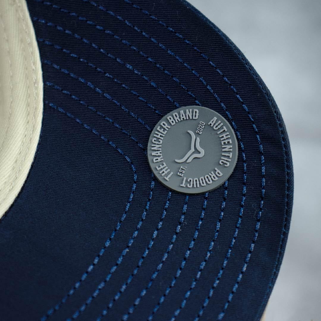 Original Chopper Motorcyclist Ranch&corral Cap, Black, 3-5 3/8 - Image 5