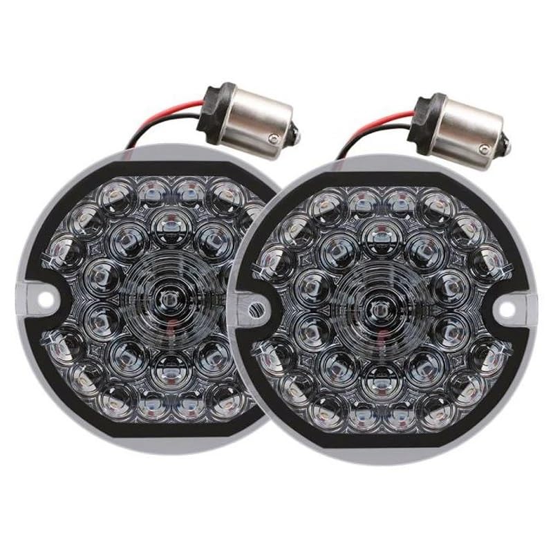 luz freno motocicleta Luz LED trasera de intermitentes para motocicleta, luz freno roja 1156 para Road King Cl&assic Para Ultra