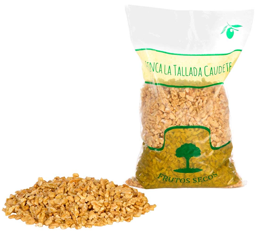 Nueces Peladas a Trozos 1Kg Cultivadas en Caudete España