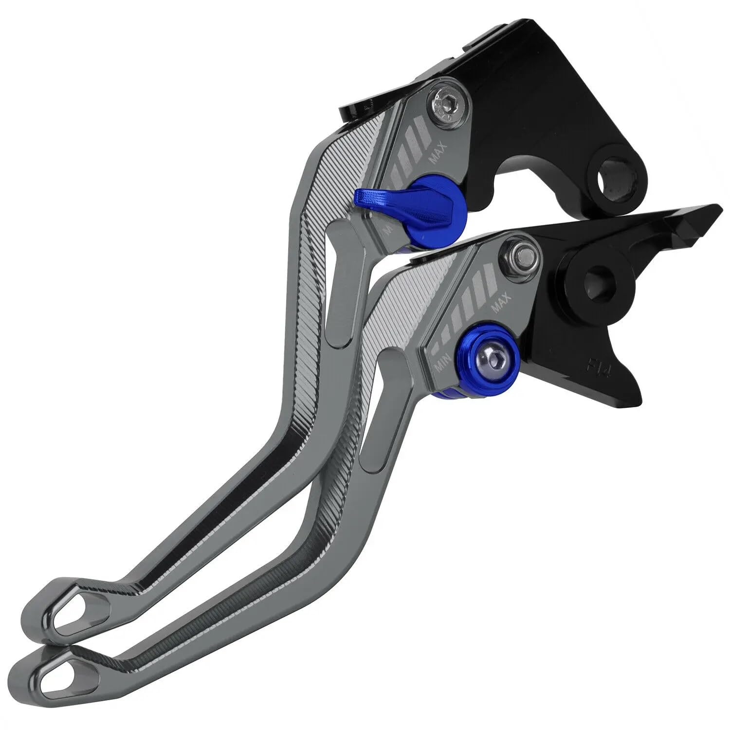 Gjihkwgz W Motorcycle Brake Clutch Lever For Fazer Fz6 04-10 Fz1 06-15, Xj6 For Diversion 09-15, Fj09/ For Mt09 For Tracer 15-18, Fz8 11-15 Motor Brake Clutch Levers Clutch Brake Lever
