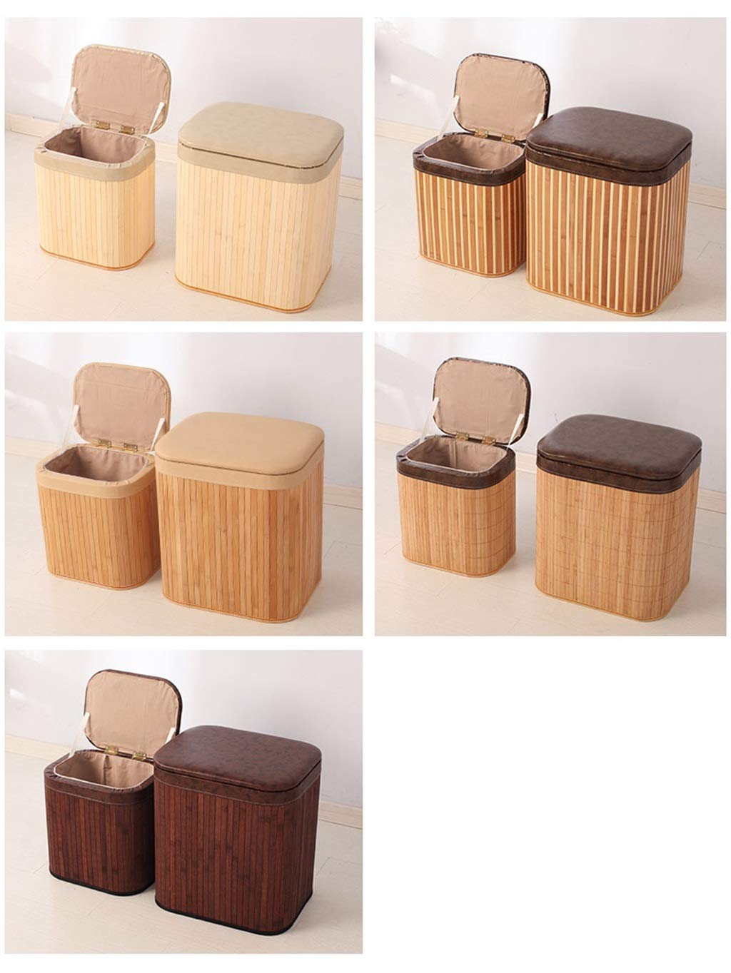 Amazon｜収納スツール、フットスツール 織り フットスツール と カバー