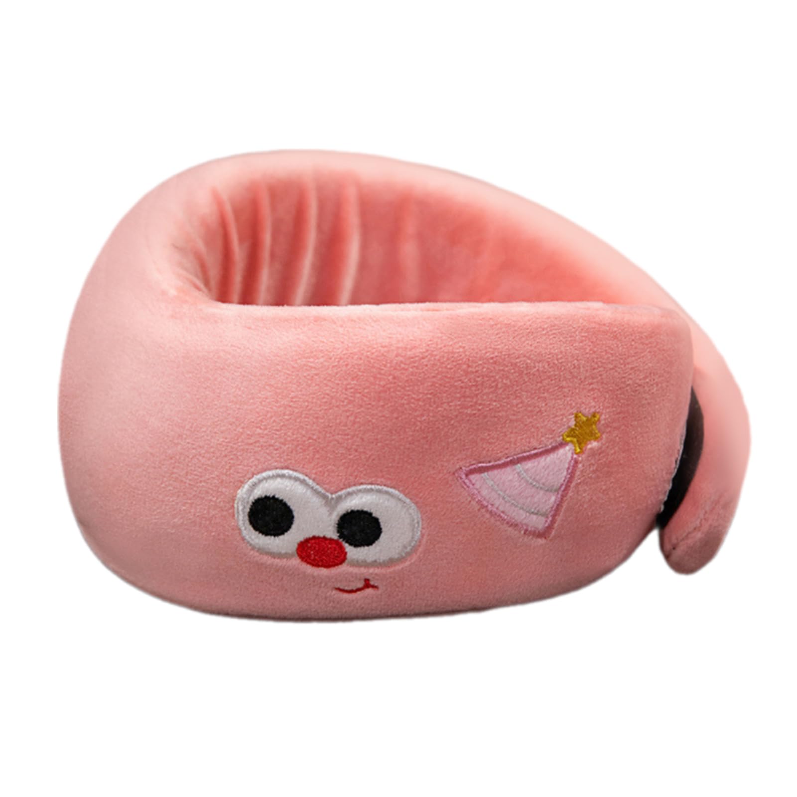 Tsophreniq Cartoon Ushaped Neck Pillow Plushes Travel Pillow Toy for Travel Comfort Neck in Airplanes or Car Memory Foam
