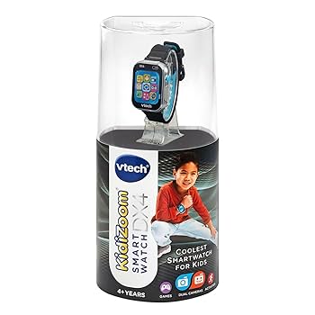Amazon.com: VTech KidiZoom Smartwatch DX4, Black : Toys & Games