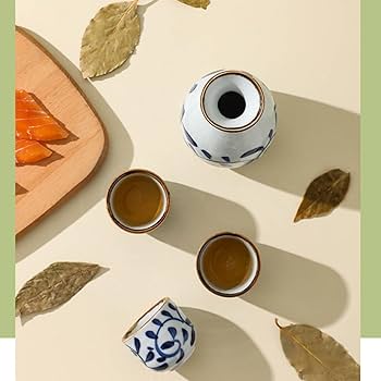 Amazon.co.jp: 徳利 とっくり 酒器セット ぐい呑み おちょこ