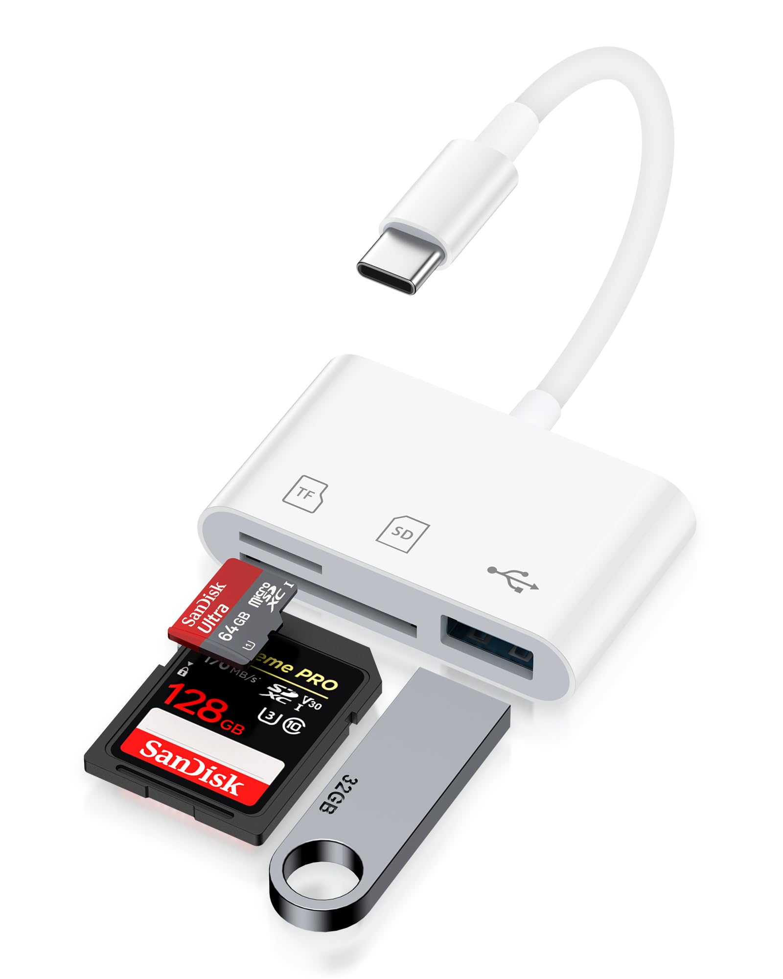 mini iPhone 16Pro 4G 16GB➕32GのMicroSD Amazon.com: SD Card Reader for iPhone 17/Air/16e/16 Pro Max