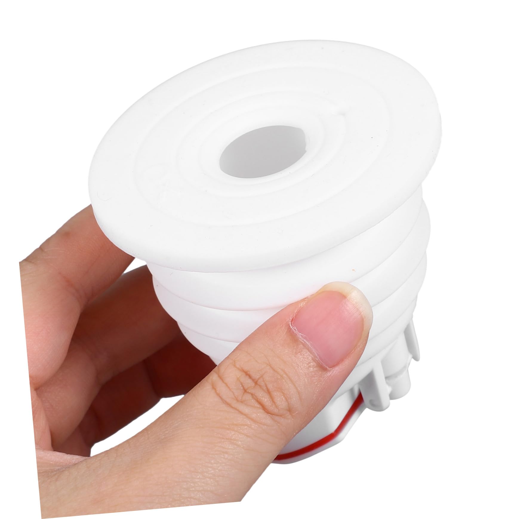 Paquete de 2 anillos de sellado de drenaje para desagües de lavadora, neutralización de olores, fácil instalación, ajuste versátil para tuberías
