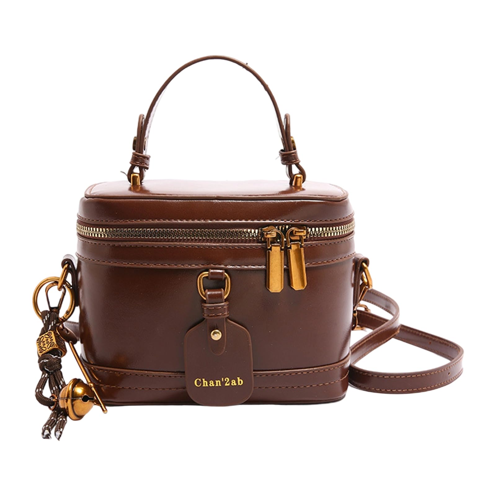 CAZSTYK Bucket Bag Stylish Shoulder Bag Trendy Handbag All-Matching Messengers Retro Crossbody for Travel Women Stylish Shoulder