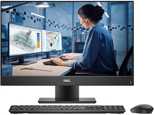 Vista 2 de Dell Optiplex 24 5000 Series 5400 - Escritorio empresarial todo en uno, pantalla FHD de 24 pulgadas, Intel Core vPro i5-12500, 32 GB de RAM, SSD