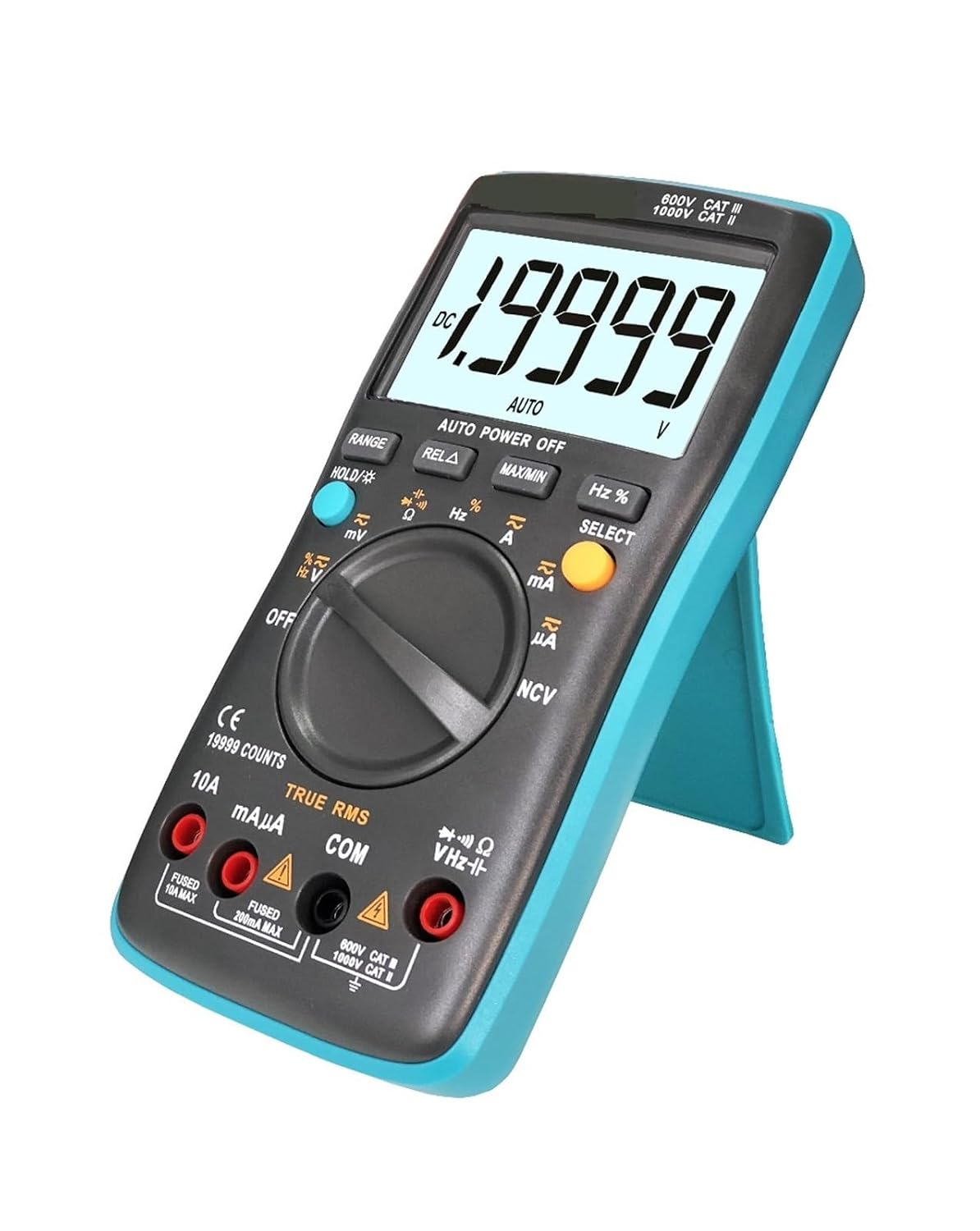ZT303 19999 Counts Digital Multimeter Professional AC DC Voltage Ammeter Current Ohm Tester NCV Capacitor Resistance Meter