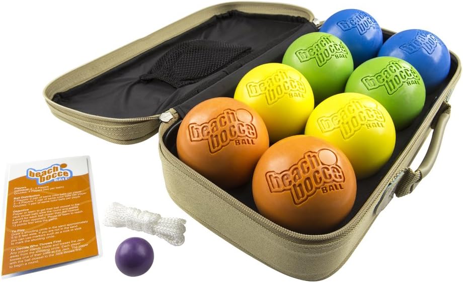 Sea Turtle Sports Luxury Beach Bocce Ball Injection Molded Crack and Rust Proof Set