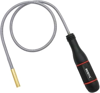 Magnetic Pickup Tool - 24” Bend-It Flexible Magnet Pick-Up Sweeper Bendable Retriever Stick for Hard-to-Reach Home Sink Drains, Car Keys, USB's, Bolts, Nuts, Screws