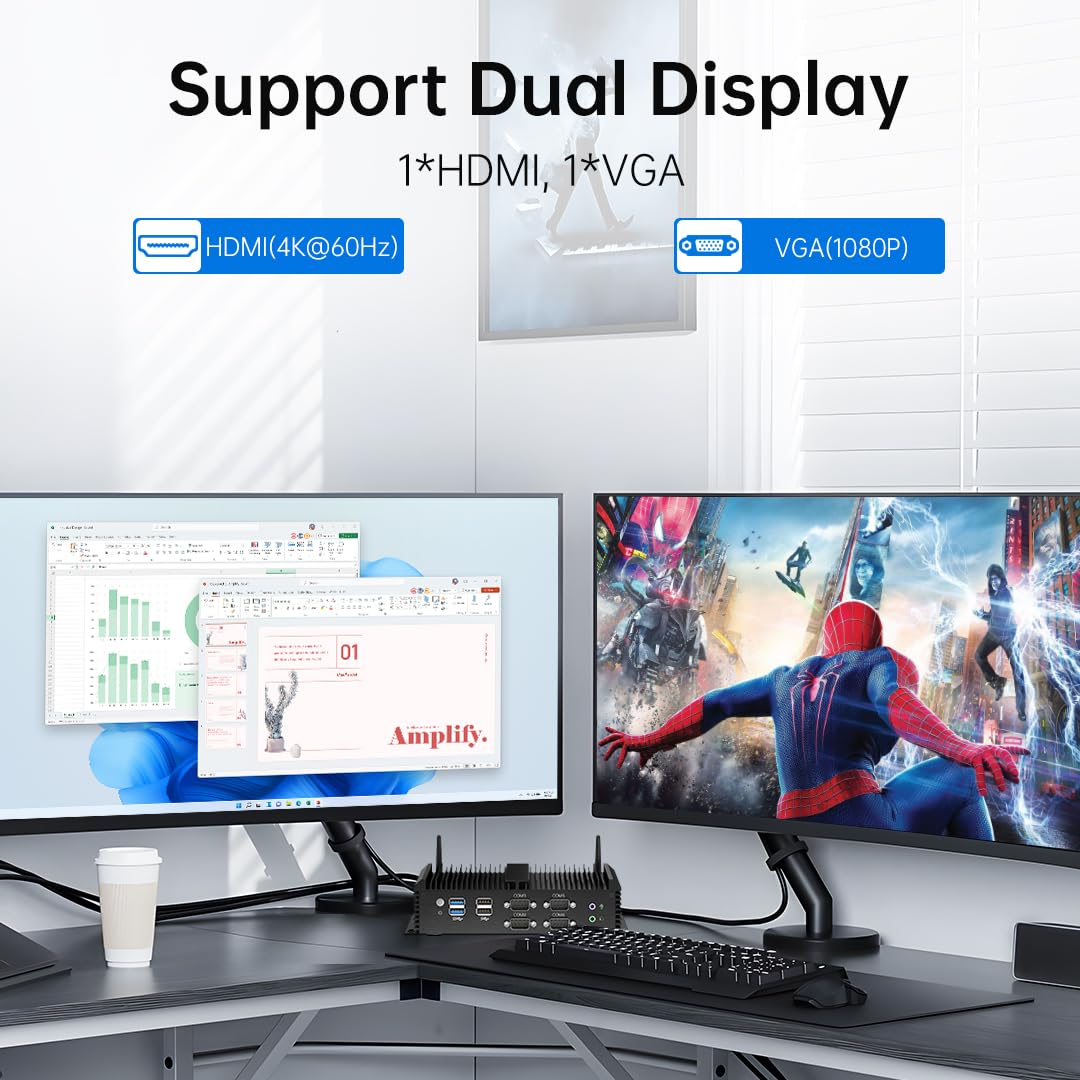 Amazon.co.jp: Mavslolyファンレス ミニPC Core i7-1165G7/ 8G RAM