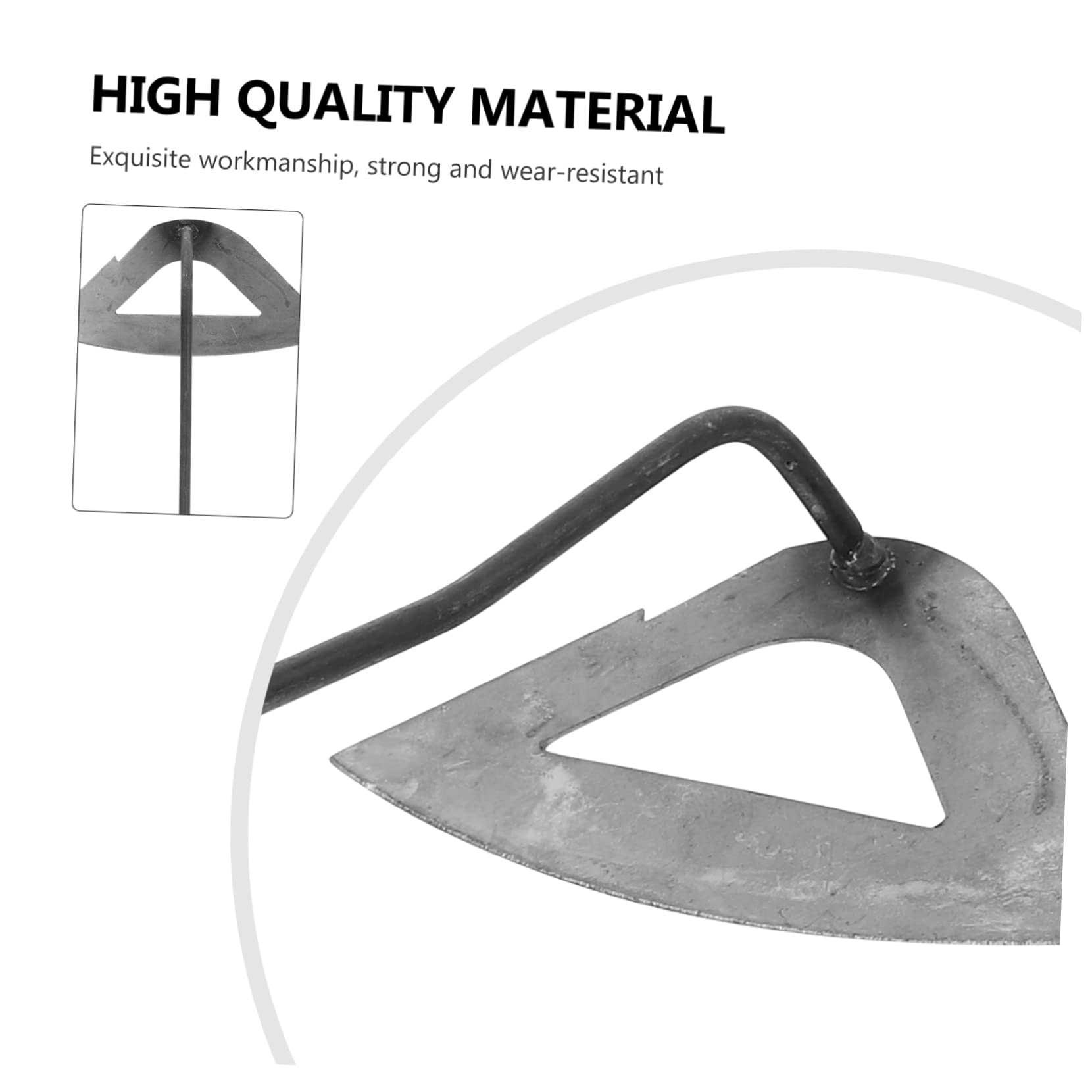 Toyvian 3 Piezas Herramientas De Deshierbe Jardinería Cultivación Pala Cultivar Cultivador Excavación Herramienta De Césped Herramienta De Arado Duradera Azada De Cultivo Plata Planchar