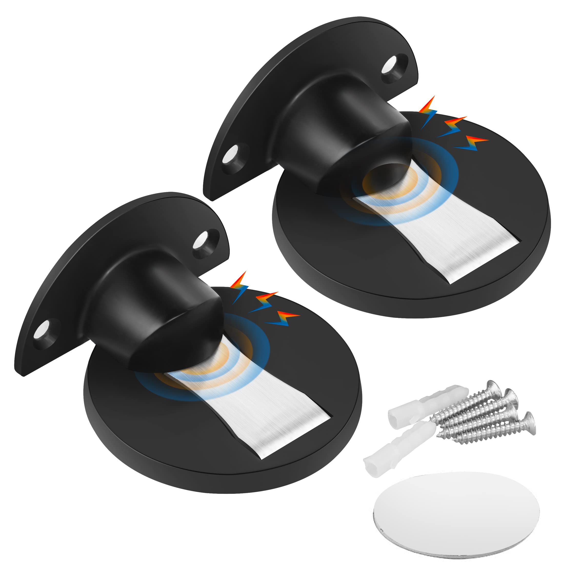 Buy Techoln Floor Door Stopper,304 Steel Door Stop Wall