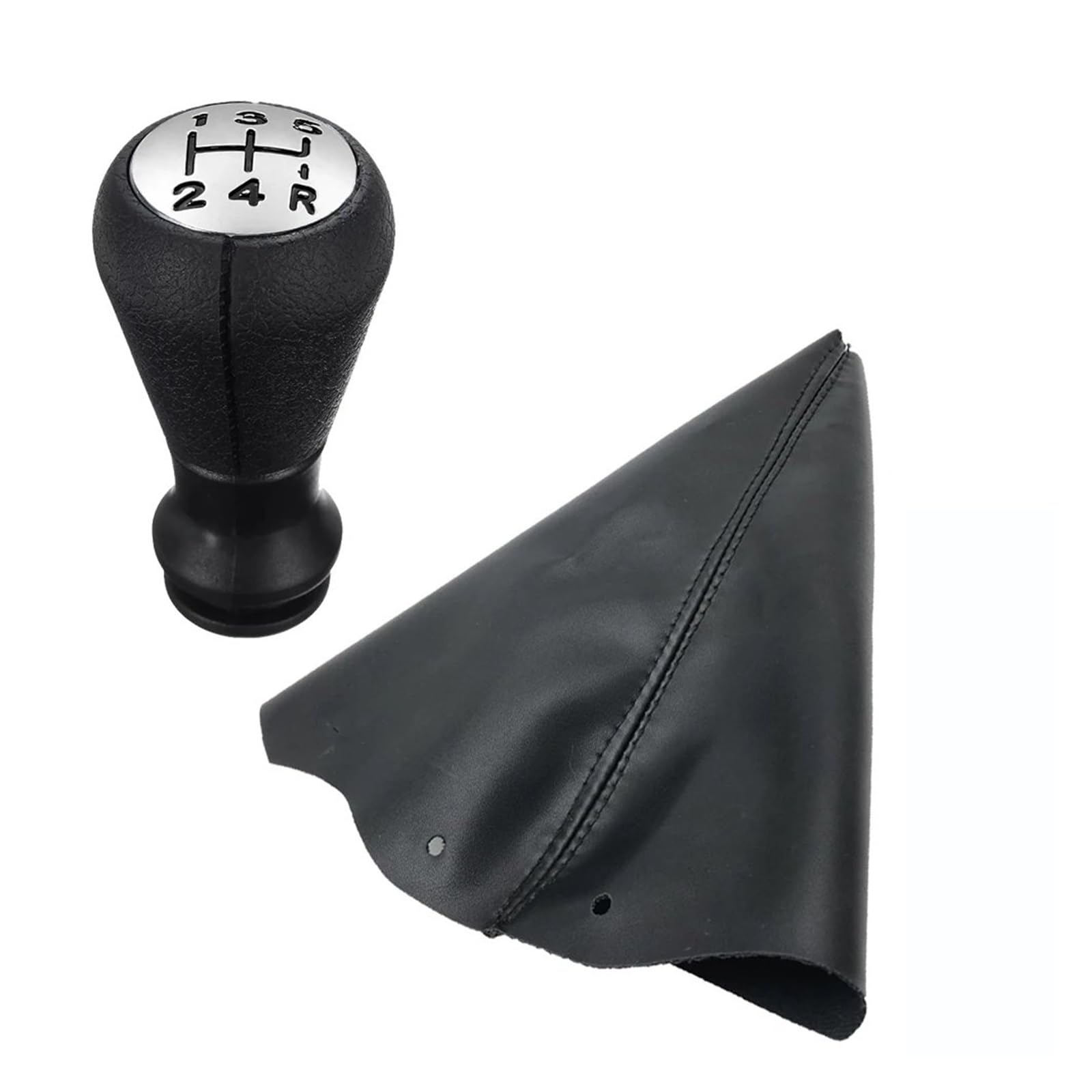 Mkgkacvcpt Chrome Set For Peugeot 106 107 205 206 207 306 For Partner C1 Sporty Gear Shift Knob