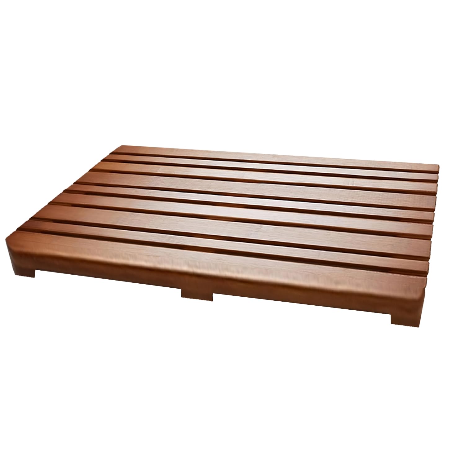 Bamboo Bath Mat -Shower Mat Non Slip -Bathroom Bath Mat (15 in x 22 3/4) - Bamboo Shower Mat - Bath Mats for Bathroom/Spa Floor Mat - Wood Bath Mat