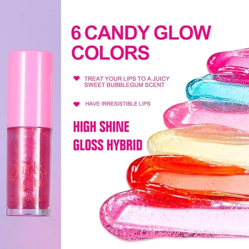 Miescher Jelly Cooling Hydrating Non-Sticky Lip Oil, Plumping Moisturizing Lip Gloss thumb #7