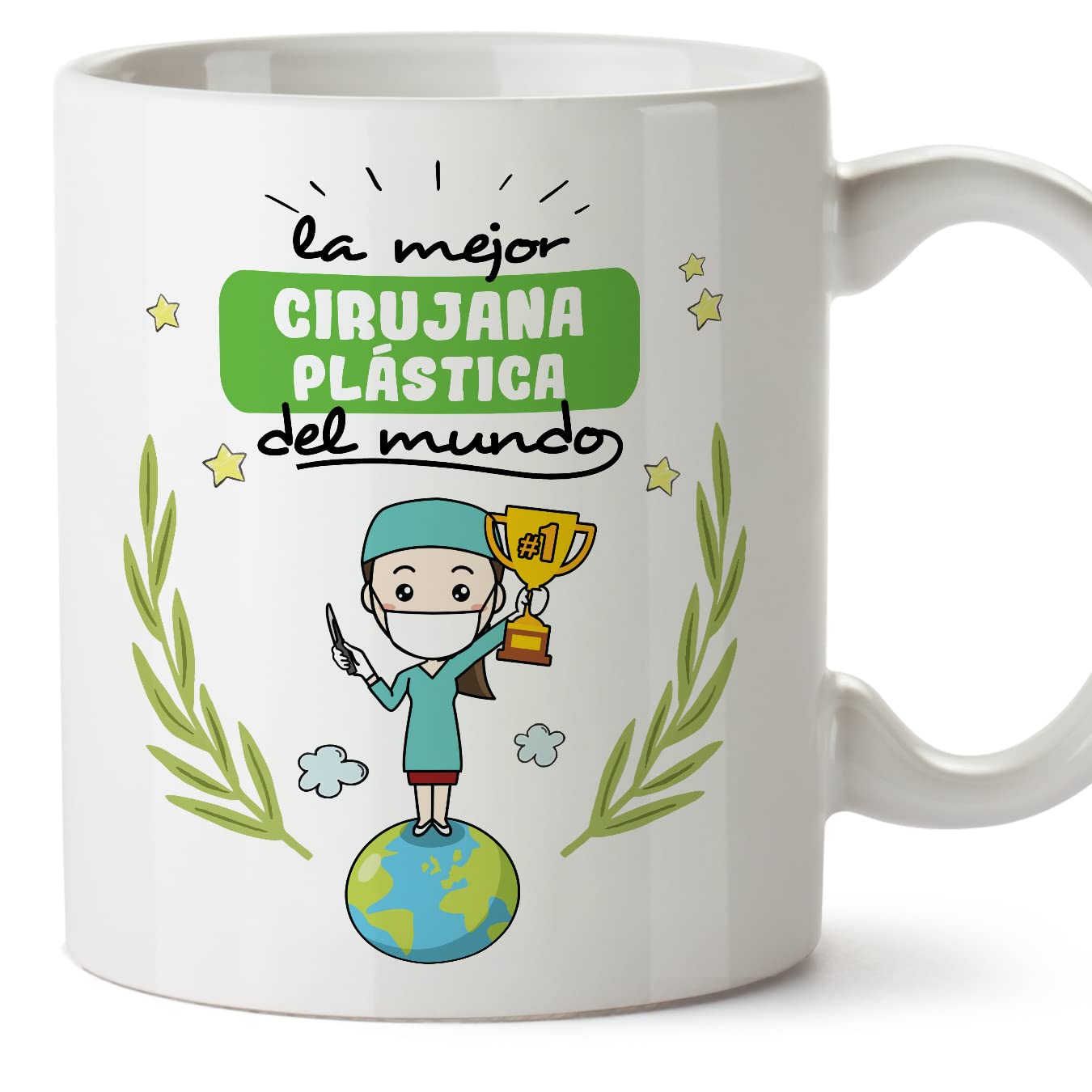 MUGFFINS Taza Fisioterapeuta Hombre (Mejor del Mundo) - Regalos Originales y Divertidos de Fisioterapia — view 65