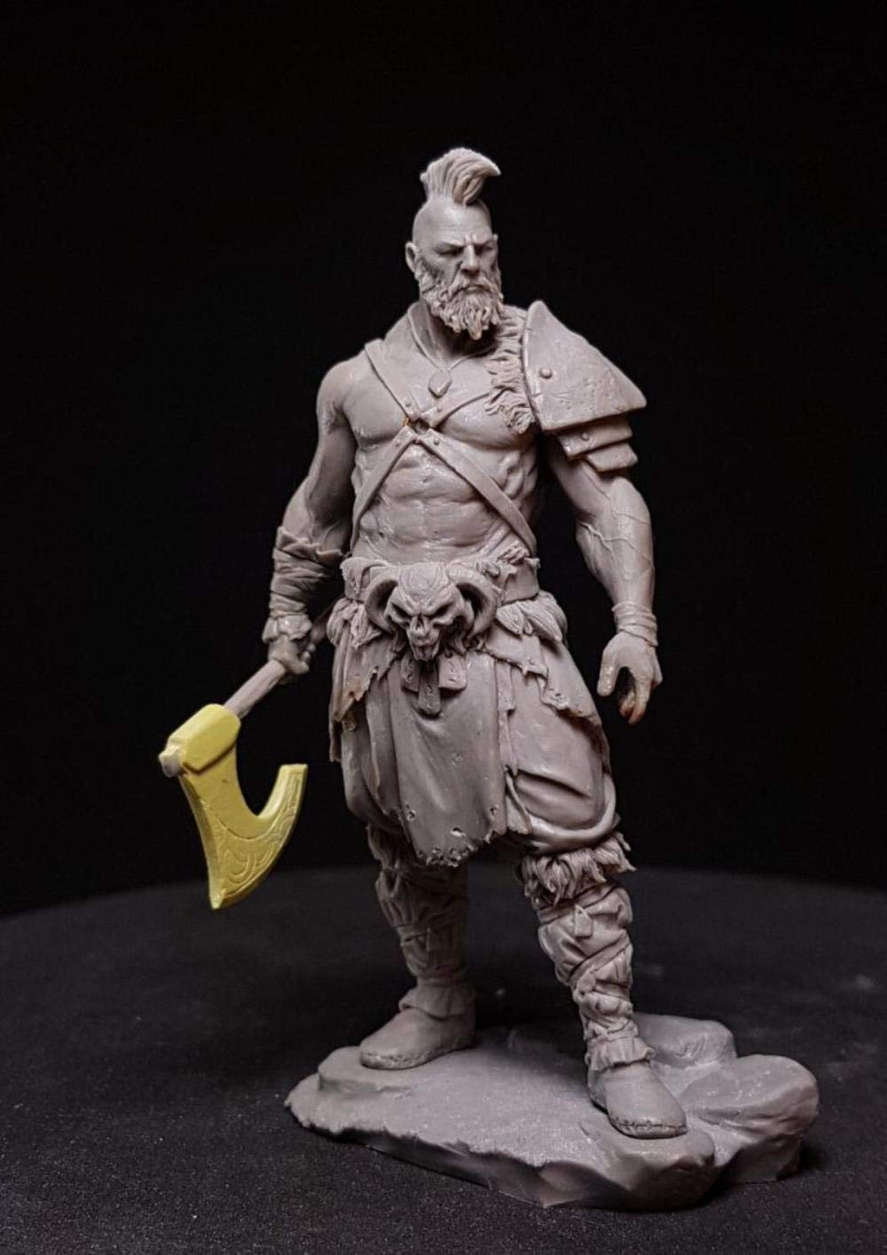 Kit Jouet Résine Chevalier Hagbard pour Figurines et Maquettes 1/24