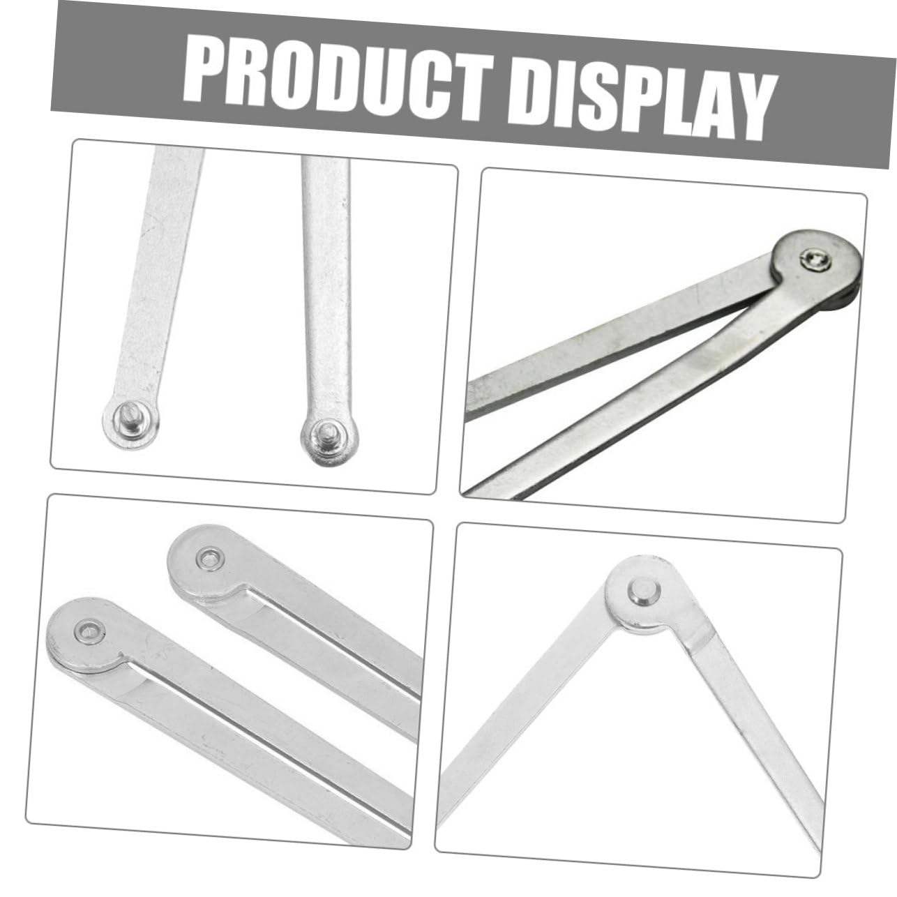 Uonlytech Lot De 5 Clés Dentretien Clés Coudées Clés À Molette Verrouillables Pour Usage Domestique 2 Pièces X 5