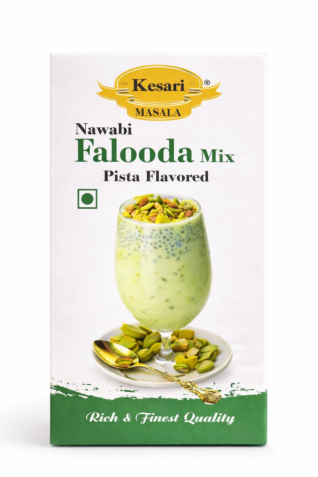 Ahuja Mart Nawabi Pista Falooda Mix (200g) Pistachio Flavored Indian Dessert Drink Mix | Instant Falooda Powder for Milkshake & Falooda | Premium Summer Dessert Beverage Mix-image-37
