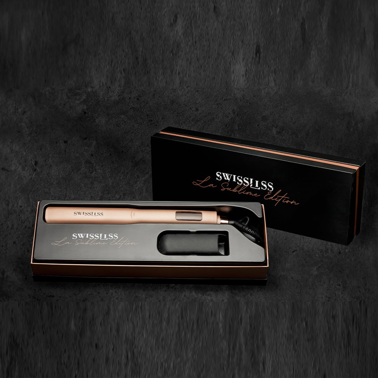 SWISSLISS La Sublime Edition 2.0 - Plancha para alisar y rizador (75 W)