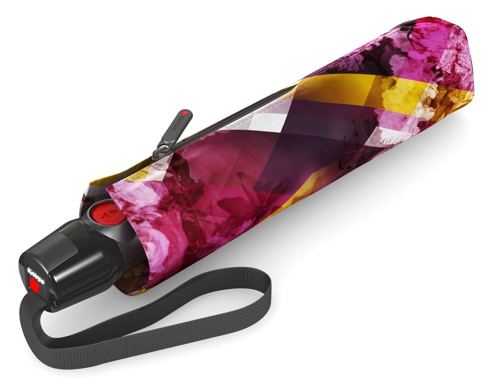 Knirps Duomatic T.200 Taschenschirm 28 cm, Smile, one size, Klassisch