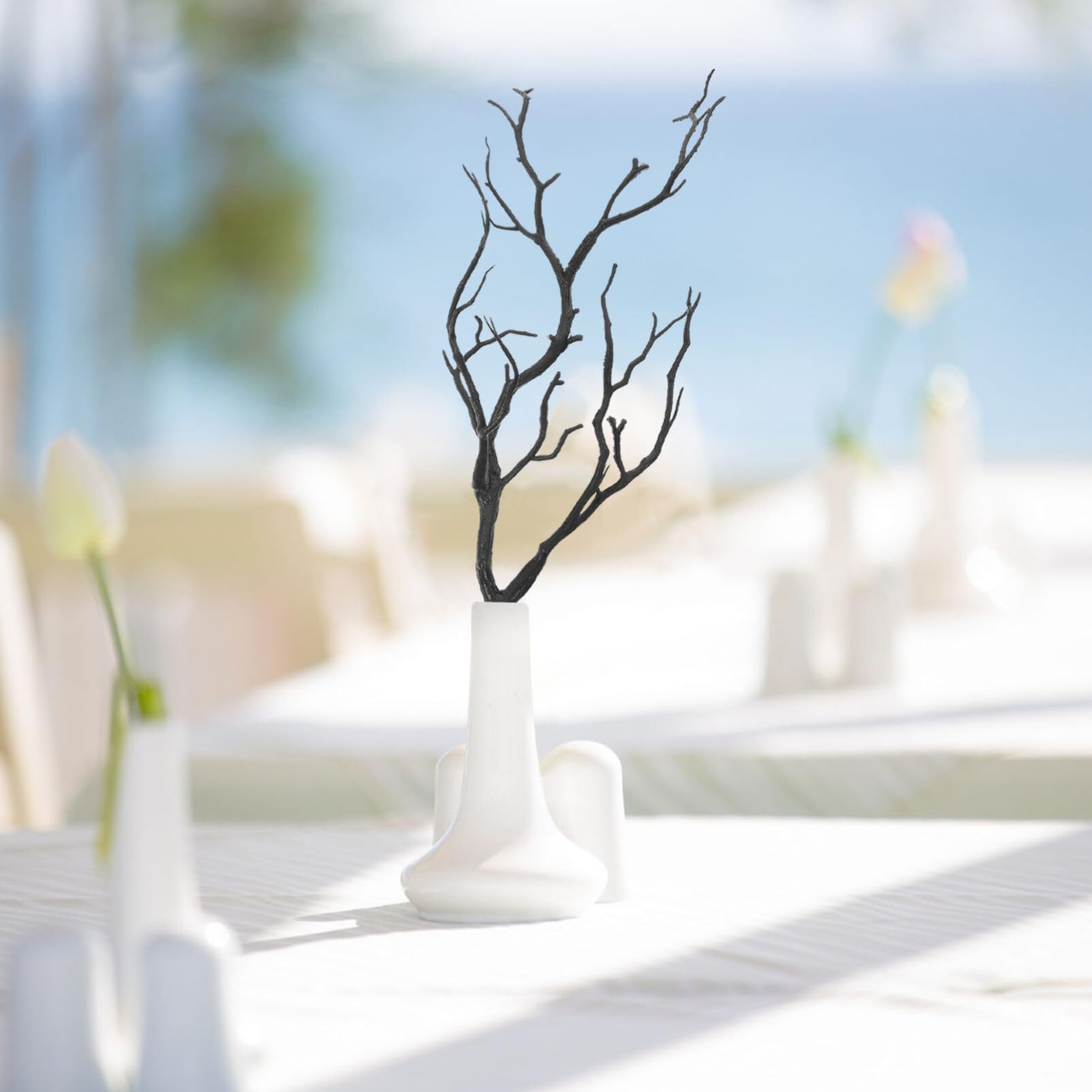 LIFKOME 12pezzi Rami Artificiale Di Corna Per Decorazioni Di Rami Secchi Per Vasi e Decorazioni Natalizie e Halloween Facili Da Usare Non Richiedono Manutenzione
