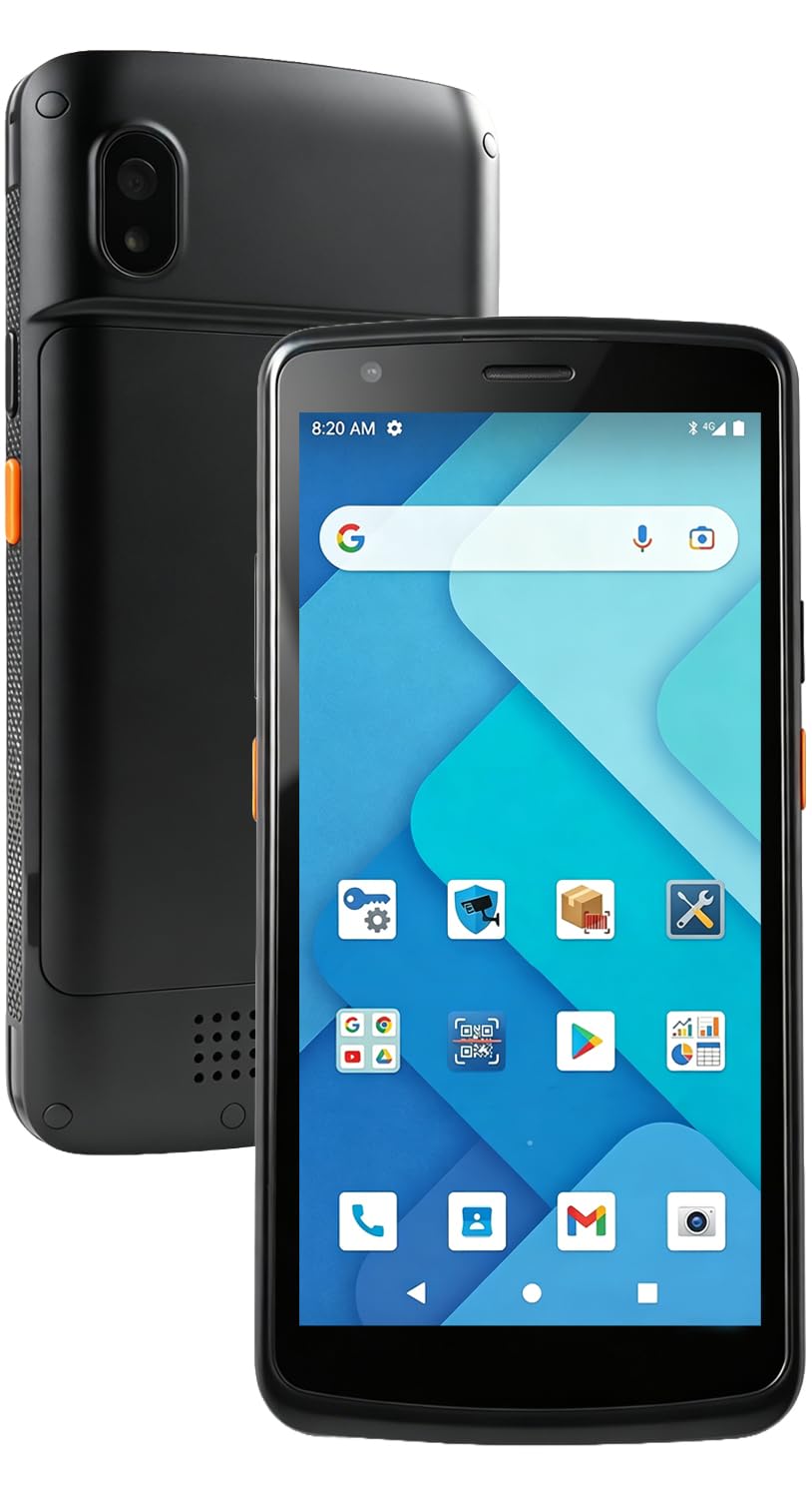Kayoote S4 Scanner di Codici a Barre Android 10, PDA Computer Mobile Schermo Intero 5.5", Android PDA 4+64GB, Motore Scansione 6603, Terminale Dati Palmare, Nano SIM, Scanner 1D/2D/QR, Inventario