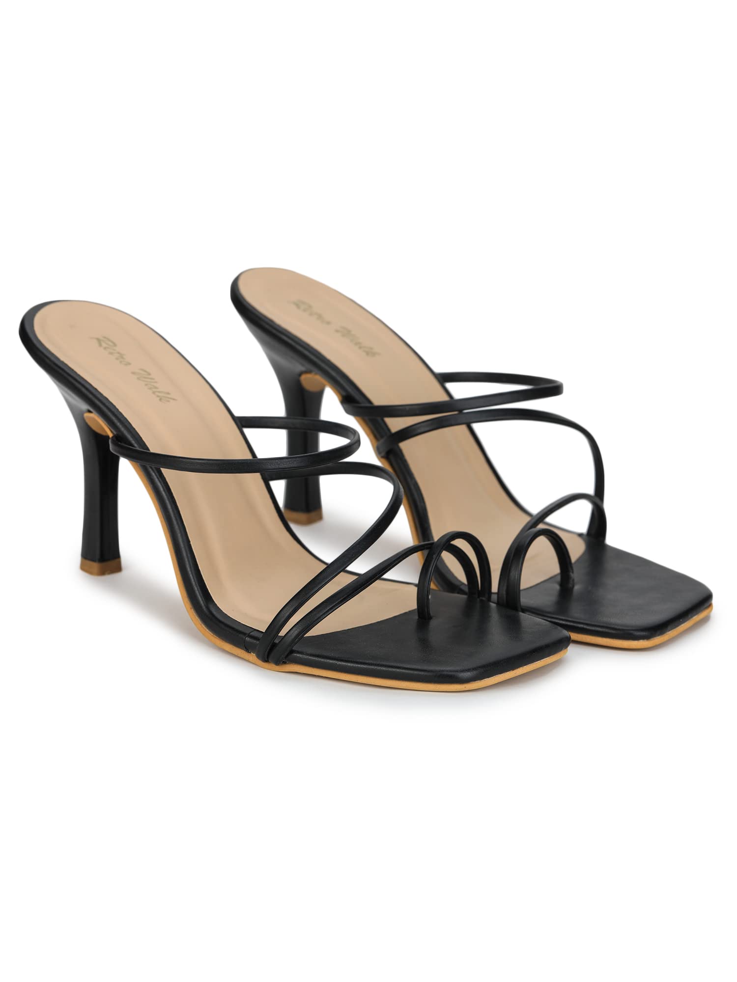Retro Walk Women Fashion Heels For Women (Black) (B0B5DC7FWL) Amazon Price History, Amazon Price Tracker