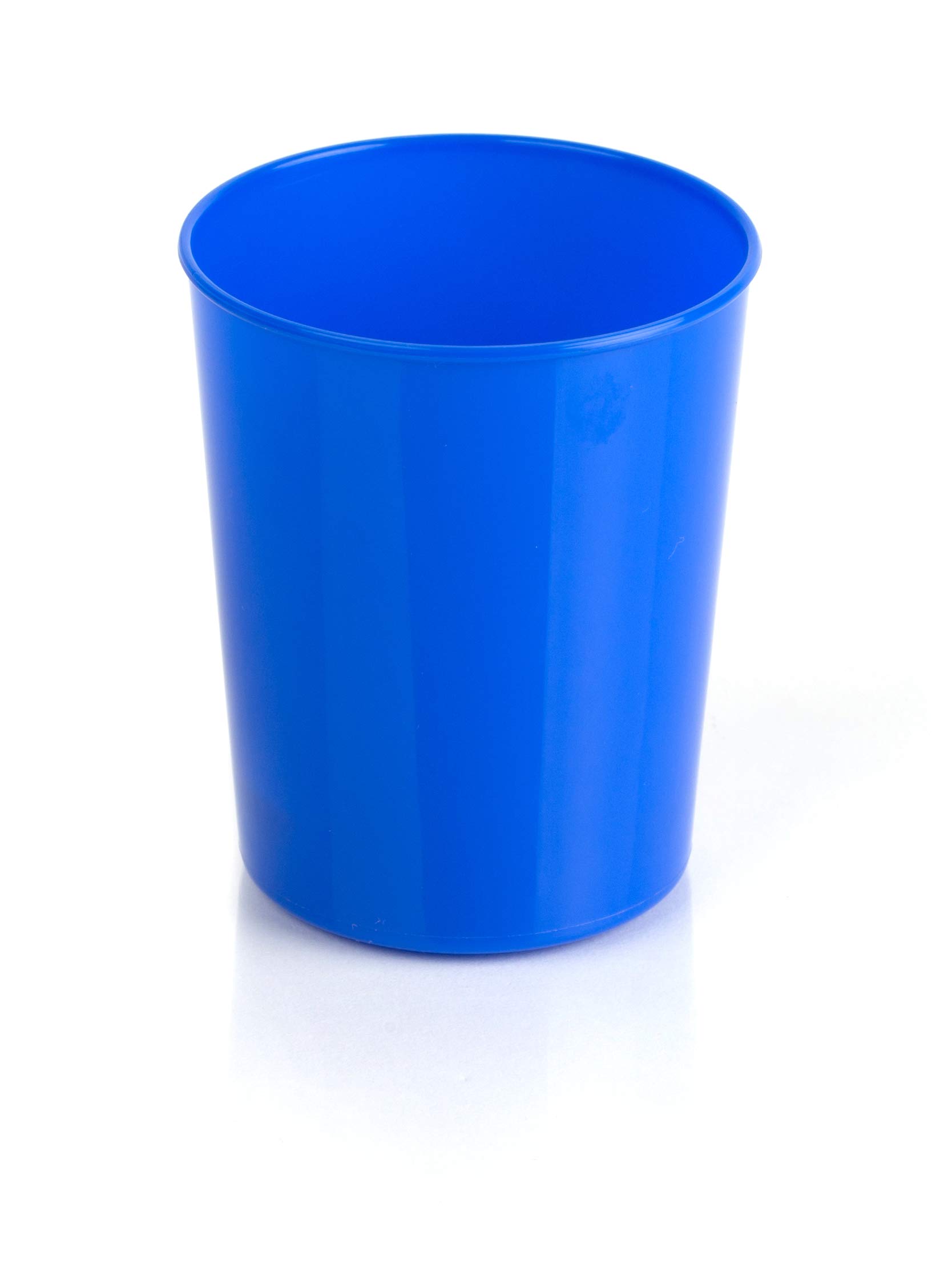Kimmel Cup Drinking Cup Toothbrush Cup Plastic Cups Party Cups Children's Cup Shatterproof Stackable Reusable Camping BBQ Picnic and Outdoor 180 ml Plastic Blue