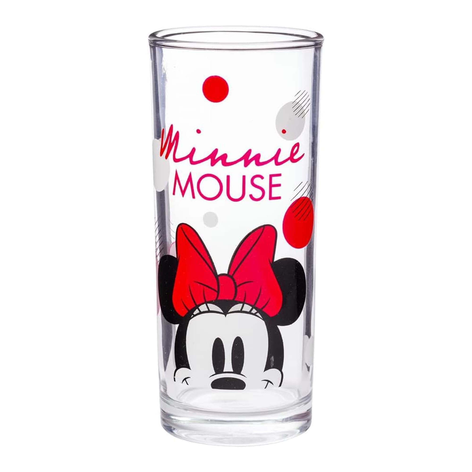 Amazon.com | Silver Buffalo Disney Minnie Red Stripe Dots 4