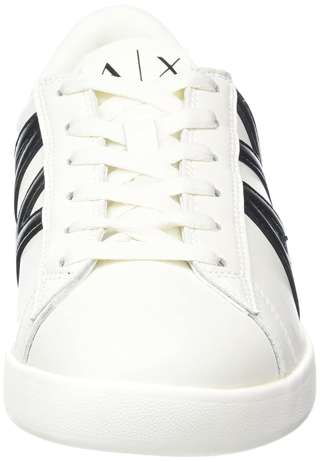【A/X ARMANI EXCHANGE】 プラットフォーム スニーカー Amazon | Armani Exchange メンズ レザーロゴ ロートップ