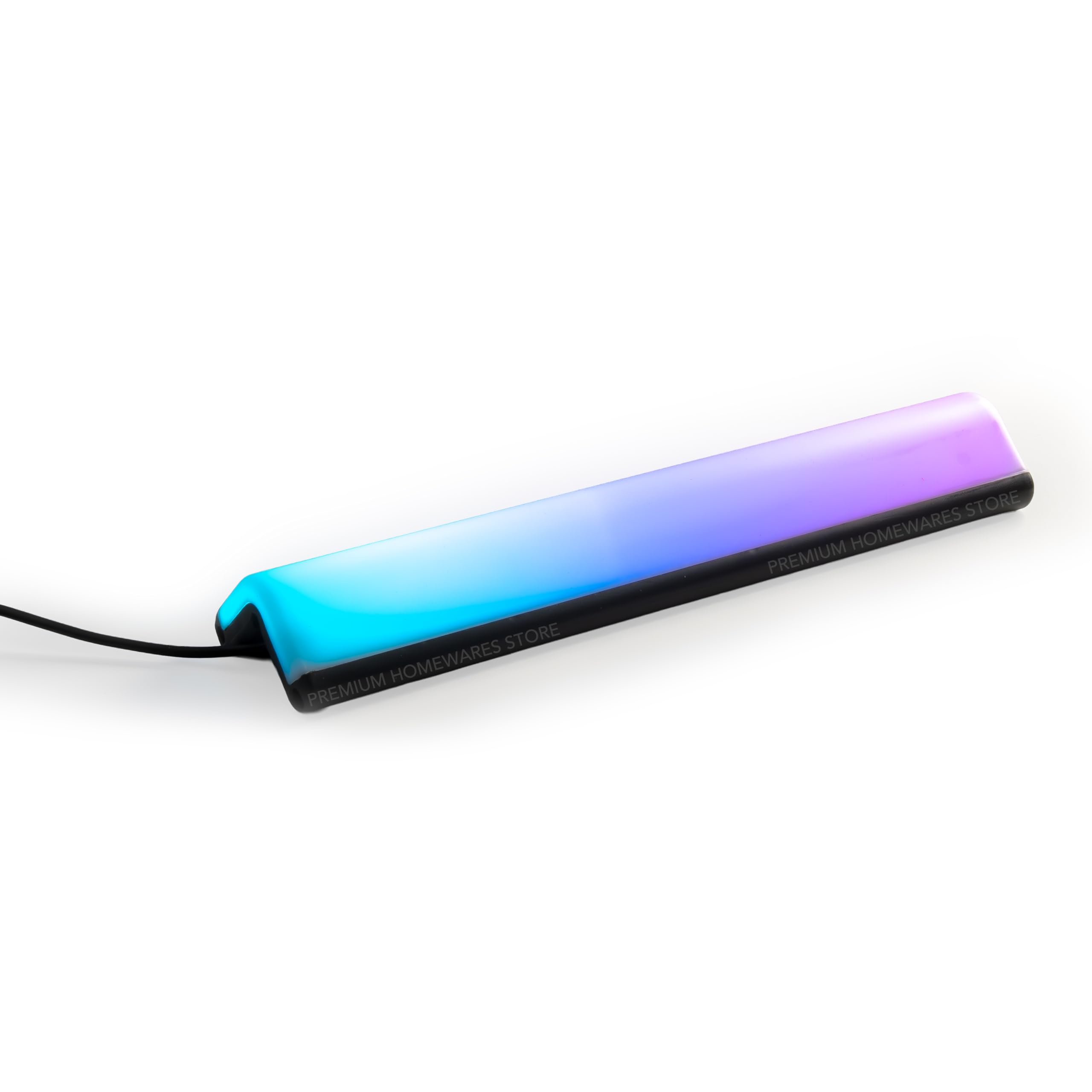 SKAFTSARV 25cm Colour Changing LED Mood Light Bar for Gaming/Desktop with 1.5m USB-C Cable, Solid Colour & Chase Programs